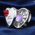 Heart Locket Bead Bracelet Charm