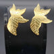 Golden Leaves Earrings | 18K Gold Plated
