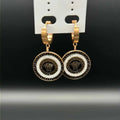 Elegant Greek Key Earrings
