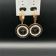Elegant Greek Key Earrings | 18K Gold Plated