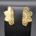 Classic Half Flower Earring