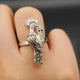 Bold Hoopoe Bird Ring | 925 Sterling Silver