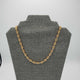 Horseshoe Chain Necklace | 21K Gold Plated
