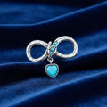 Serpent Infinity Bead Bracelet Charm