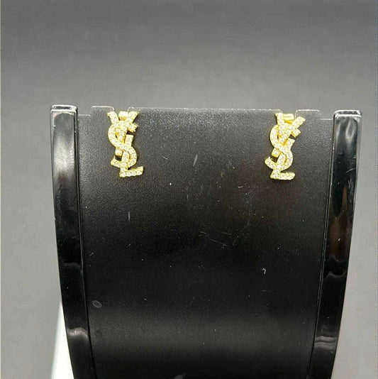 Layered Signature Earring | 18K Gold Plated Siwar Gallery