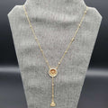 Layered Lira Coin Necklace
