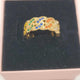 Lustrous Colorful Ring | 18K Gold Plated