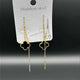 Minimalist Modern Clover Earring | 18K Gold Plated