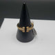 Minimalist Signature Stones Ring | 18K Gold Plated
