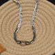 Modern Chic Heart Necklace | 18K Gold Plated