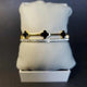Minimalist Modern Clover Bangle | 18K Gold Plated