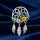 Modern Dream Catcher Charm | 925 Sterling Silver