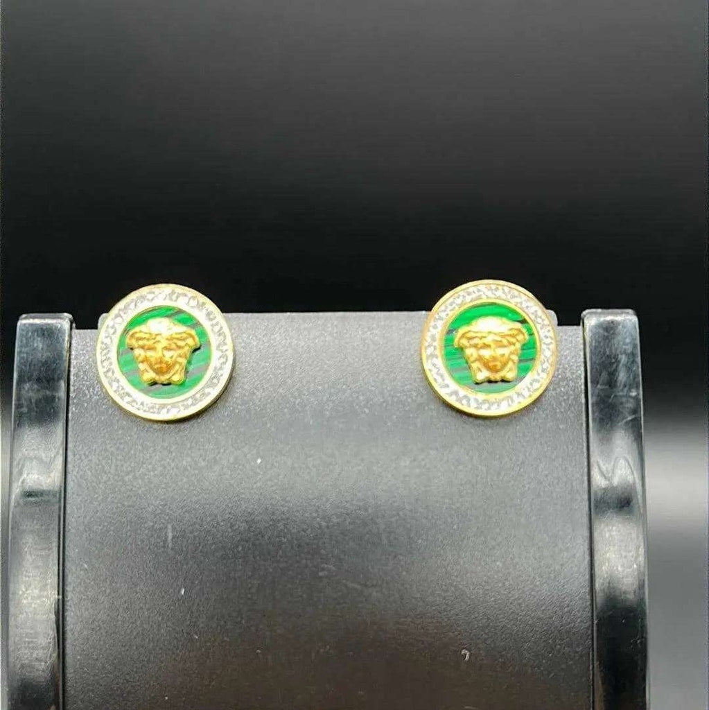 Modern Greek Key Earring | 18K Gold Plated Siwar Gallery