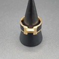 H-Signature Band Ring