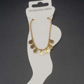 Modern Happy Face Anklet