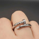 Plain Nail Ring | 18K Gold Plated