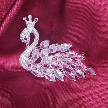 Peacock Shape Brooch