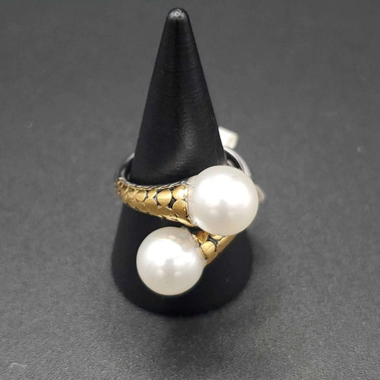 Chic Elegant Ring | 18K Gold Plated Siwar Gallery