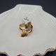 Refined Chic Butterfly Ring | 18K Gold Plated