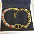 Medallion Tennis Chain Bracelet
