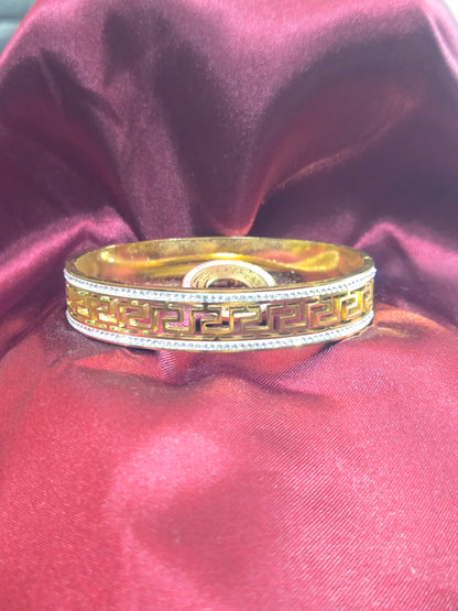 V*ersace Style Bangle set