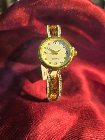 Flower Bangle watch