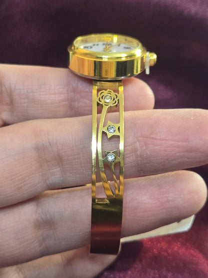 Flower Bangle watch