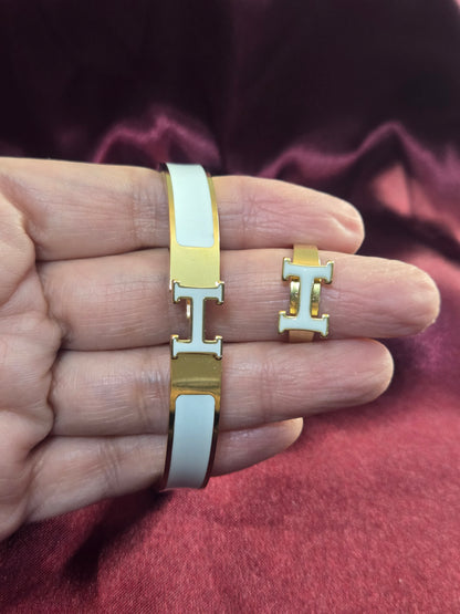H*ermes Bangle Set