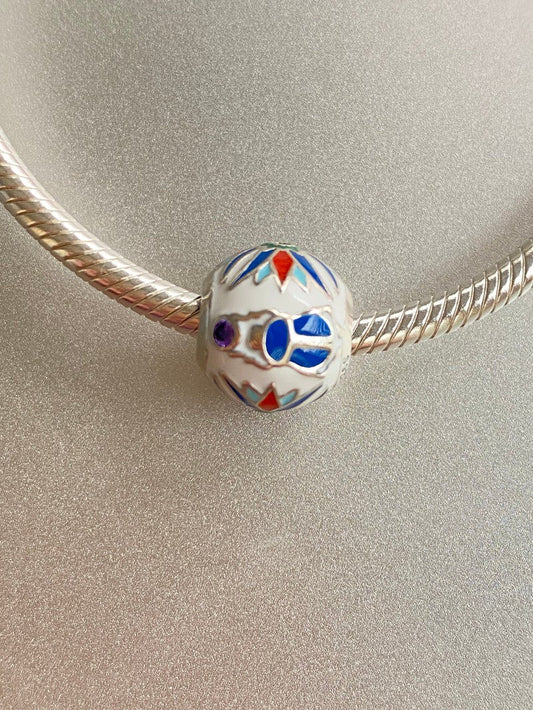 Scarab Lotus Charm - Siwar Gallery