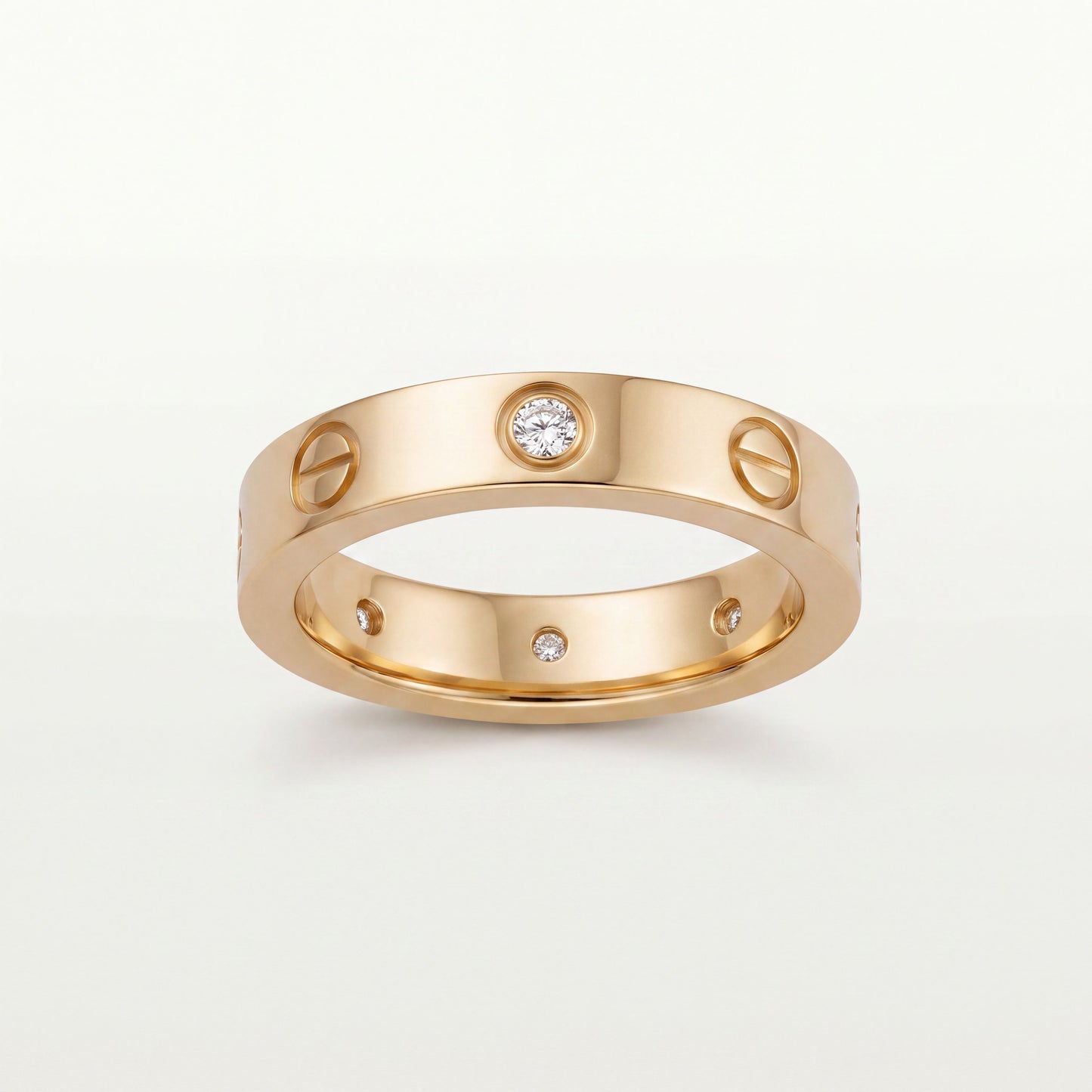 Nail Screw Band Ring