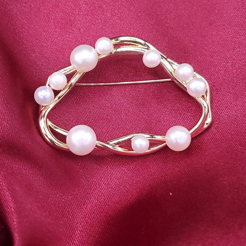 Seashell shape Brooch - Siwar Gallery