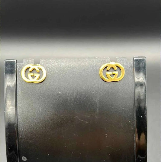 Bold Signature Earrings | 18K Gold Plated Siwar Gallery