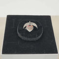 Forever Love Heart Charm Ring