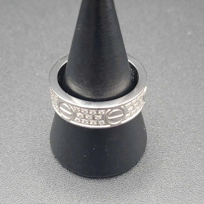 Classic Bold Screw Ring | 18K Gold Plated Siwar Gallery