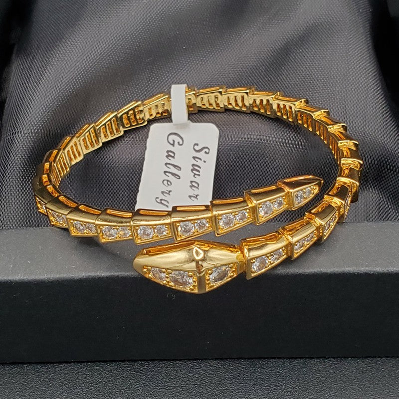 Snake Bangle - Siwar Gallery