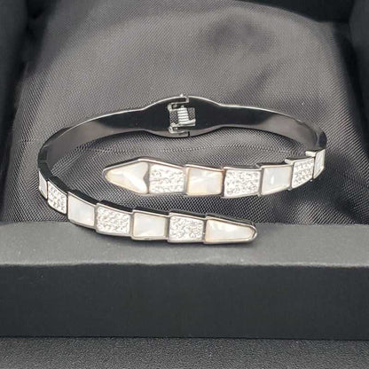 Stylish Snake Bangle | Stainless Steel Jewelry