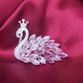 Sophisticated Peacock Brooch
