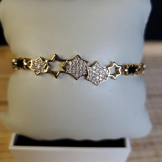 Stainless Steel Stars Bracelet
