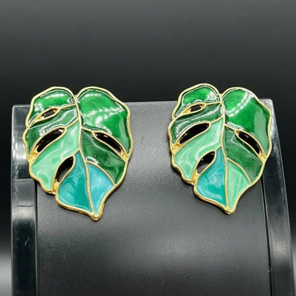 Tree Leaf Earrings