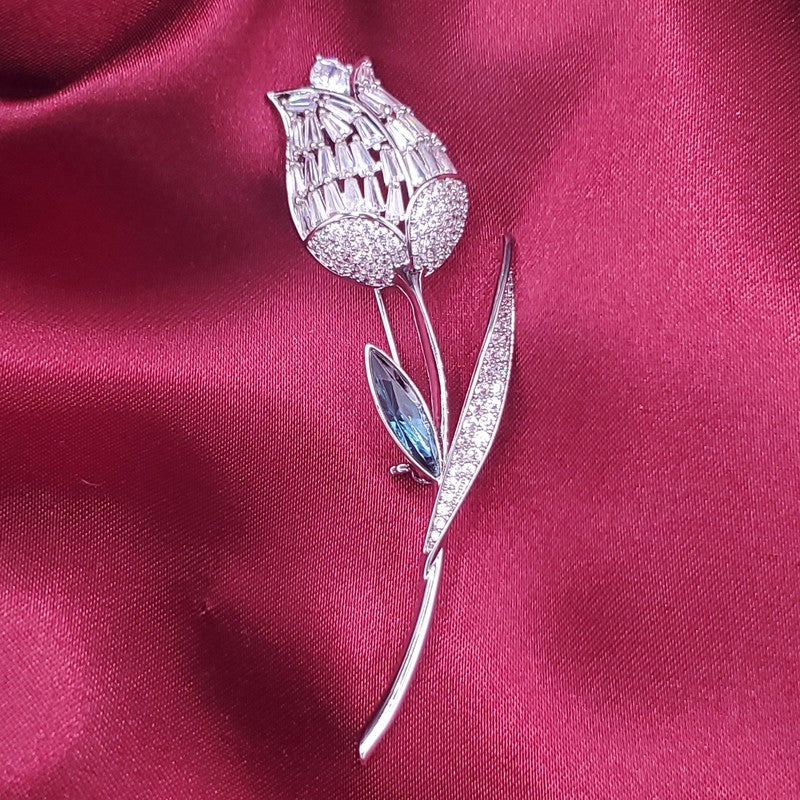 Tulip Flower Brooch - Siwar Gallery
