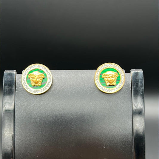 V*ersace style Earring - Siwar Gallery