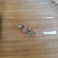 Triple Drop Stone Watch Band Charm